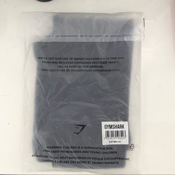 NWT Gymshark Fit Seamless Black Leggings Womens - Picture 5 of 10